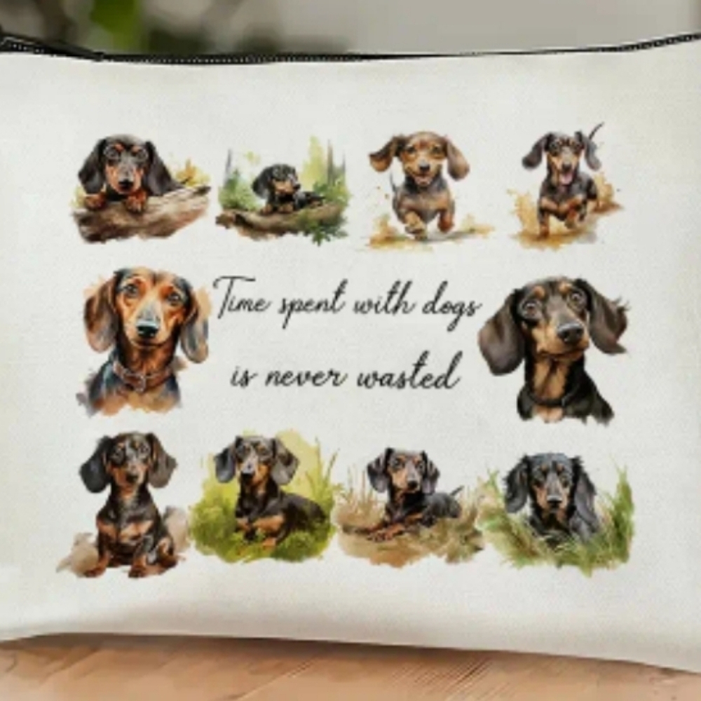 Samson's Friends Dachshund Canvas Bag: Choose 1